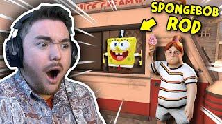 ROD TURNED INTO SPONGEBOB!!! (+New Cutscene) | Ice Scream 2 Mobile Horror Gameplay (Mods)