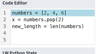 How Python Pops an Element from a List