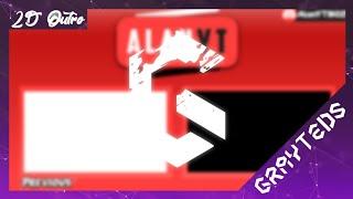 2D Free Outro | AlanYT | By Grayteds | 1 Likes? | Road to 4.000 Subscriber |