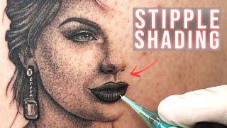 How To Tattoo - Stipple, Pepper Shading + Free Stencil