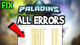 Paladins – How to Fix All Errors – Complete Tutorial