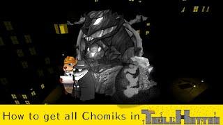 How to get all Chomiks in TROLLHATTAN