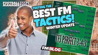 PERFECT 343 | Testing the Best FM24 Tactics | Football Manager 2024