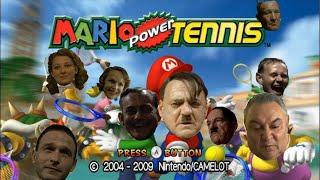 Hitler Plays Mario Power Tennis