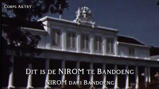 Siaran radio terakhir NIROM di Bandung 8 Maret 1942