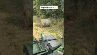 Erste Vegane Roulade #vegan #roulade #heu #ballen #pressen #agriculture #tractor #landwirtschaft