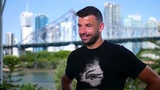 Interview Grigor Dimitrov at Howard Smith Wharves