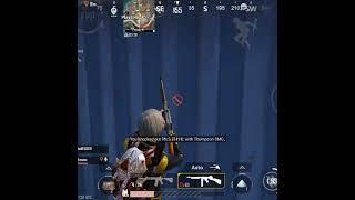 1 VS 3 Tommy Gun  And M416  gameplay in PUBG mobile