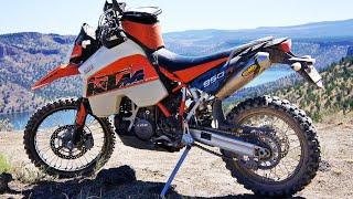  KTM 950 Super Enduro R - Австрийский Мега-Трактор с  V-twin  !