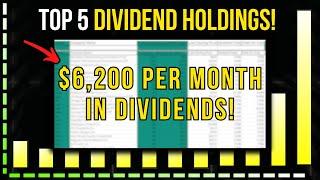 Top 5 Biggest Positions In My 7 Figure Dividend Stock Portfolio!