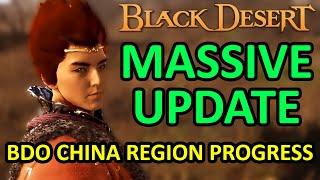 NEW CLASS & REGION EVERY WEEK, BDO MASSIVE UPDATE on China Region Server (Black Desert Online) BDO