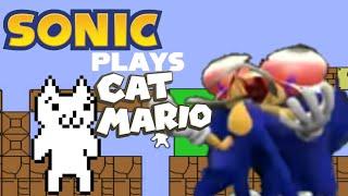 Sonic PLAYS CAT MARIOOOO!!!!!