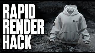 Say Goodbye to Long Renders: Fast 3D Clothing Mockups in Blender