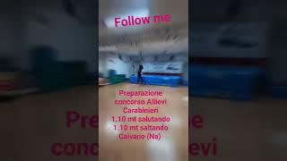 Salto in alto - Preparazione concorsi forze armate - Caivano (Napoli)