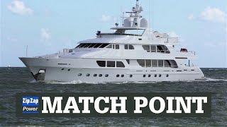 MATCH POINT | $23M Christensen Yacht