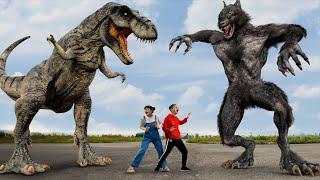 Best REALISTIC T-Rex Attack | T-Rex VS Werewolves | Jurassic Park Fan-Made Film | Teddy Chase