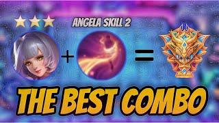 THE BEST AND STRONGEST COMBO IN MAGIC CHESS META | ANGELA SKILL 2 MLBB