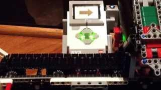 EV3 Color Sorter Model in Action / Demo