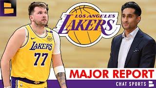 Lakers Receive MAJOR REPORT On Luka Doncic via Shams Charania | Los Angeles Lakers News