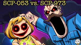 Young Girl SCP-053 vs. SCP-973 Smokey (SCP Animation)