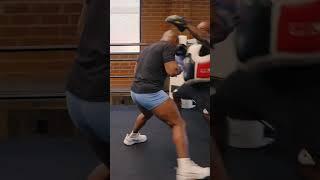 Mike Tyson Mitt Work