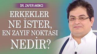 Erkekler ne ister, erkeklerin zayıf noktası nedir? Dr. Zafer Akıncı açıklıyor.