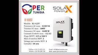 PER Tunisia SOLAX Power BOOST