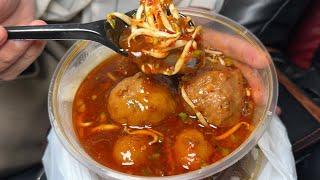 Bakso Lagi, Gak Pernah Bosen!!Seneng Banget Nemu Bakso Enak ditengah Kota!!