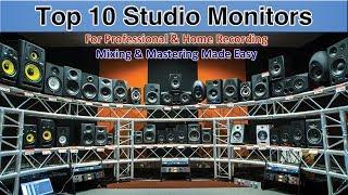 Top 10 Studio Monitors 2019