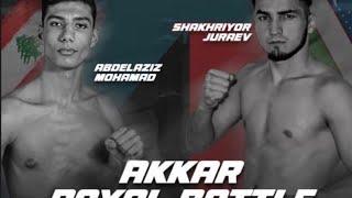 ACS Muay Thai Abdelaziz Mohamad (Lebanon)  vs  Shakhriyor Juraev