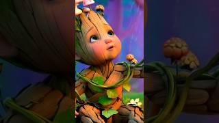 Meet Sylva, the Magical Tree Baby: Enchanted Rain in the Mystical Forest! #shorts #cute #cutebaby