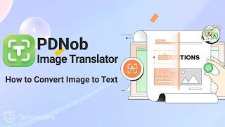 PDNob Image Translator Guide - How to Convert Image to Text Quickly | OCR Image