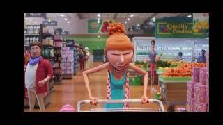 Despicable me 4 Supermarket Angry Lady Chase Scene