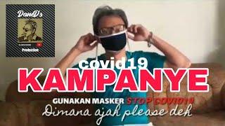 Kampanye menggunakan masker stop covid 19 by daned production