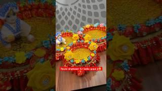 Round singhasan for laddu gopal ji || Order on thekkgroups.in || #kanha #singhasan #laddoogopal