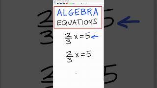 Make equations with fractions EASY!