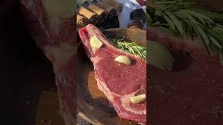 Стейк на природе ( steak outdoors ) #asmr #nature #cooking