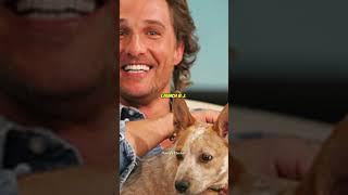 When Matthew McConaughey Saved his baby and dog from a Ram...