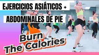 Ejercicios Asiáticos + ABDOMINALES DE PIE | CARDIO DANCE FITNESS