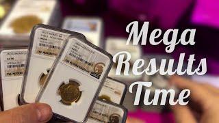 Grading coins is more popular than ever, join with me to see the Mega grading results