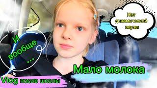 Vlog после школы | Нет динамической паузы | Мало молока | И вообще… #школа #школьница #уроки #2класс