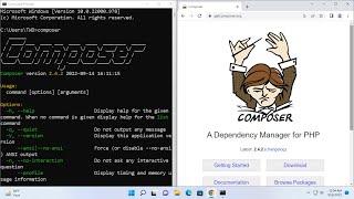 How to install Composer in Windows 11