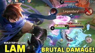 One Combo Skill Lam Crazy Brutal Damage! Build Top 1 Global Lam - Honor Of Kings