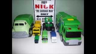 TOY GARBAGE TRUCK TIME! 3 - Toy garbage trucks collection.