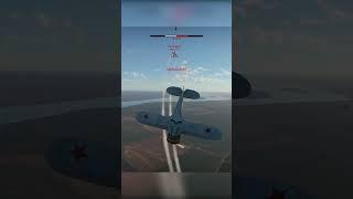 Fun with the I-153P Chaika: War Thunder arcade gameplay