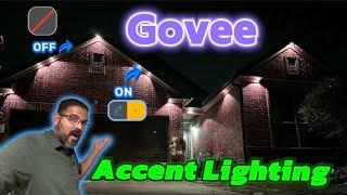 Govee Permanent Lights H705/H706 ACCENT Lighting Tutorial @Govee #fyp #howto #diy #accentlighting