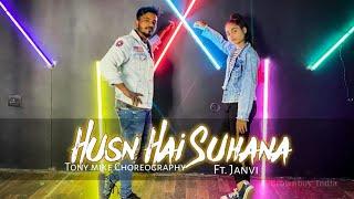 HUSN HAI SUHANA//DANCE COVER//TONY MIKE CHOREOGRAPHY // COOLIE NO 1//VARUN DHAVAN N SARA ALI KHAN