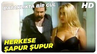 Bataklıkta Bir Gül - Selma'nın, Üvey Babası Saldırdı! | Banu Alkan Türk Filmi