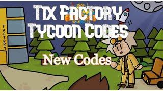 Tix Factory Tycoon Codes {All NEW Codes}