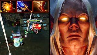 WATCH THIS!! INVOKER MIDAS + AGHANIM'S SCEPTER BUILD PERFECT COMBO | Dota 2 Invoker